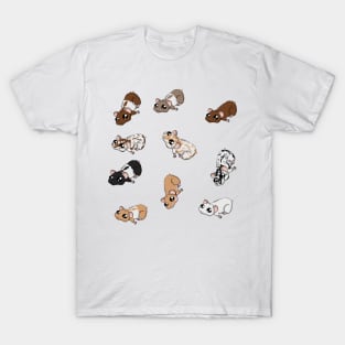 Hammie Sticker Sheet T-Shirt